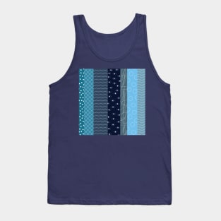 Blue Stripes Tank Top